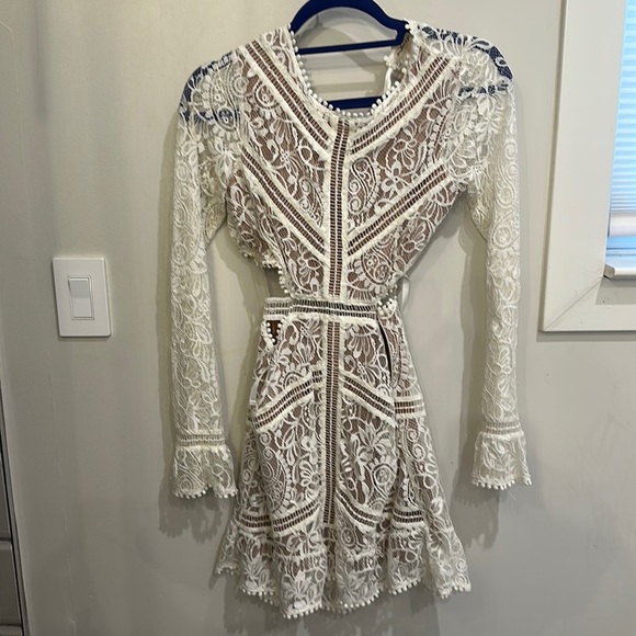White Lace Dress